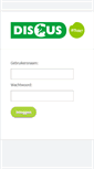 Mobile Screenshot of intranet.discus.nl