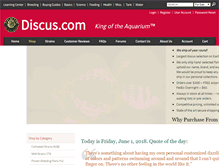 Tablet Screenshot of discus.com