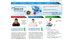 Desktop Screenshot of discus.co.uk